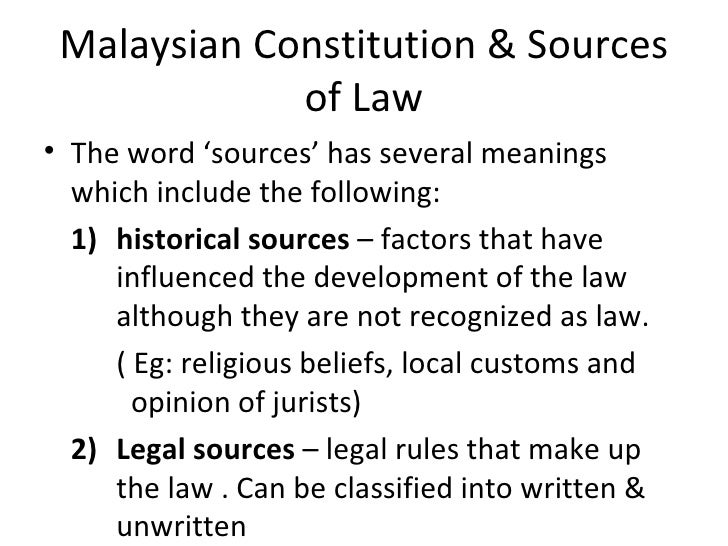 sources of law pdf notes